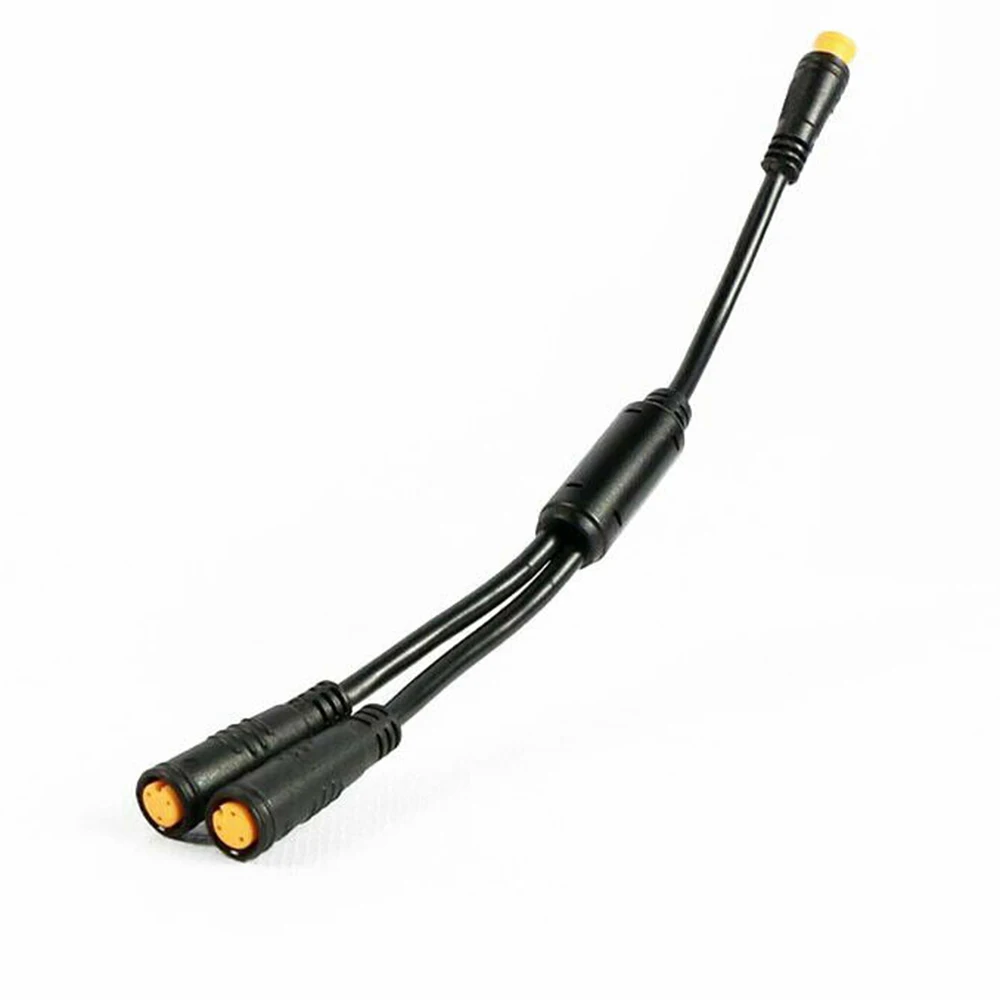 Adapter Y-Splitter Cable Mountain Bike Brake Sensor For BaFang Mid Motor ABS Black 20cm Extension Cord Bicycle