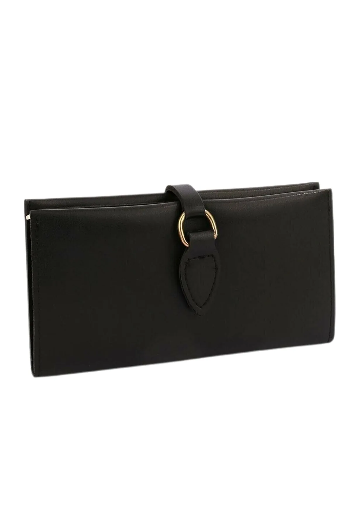 

Women Lock Detailed Soft Wallet Card Wallet PBU742