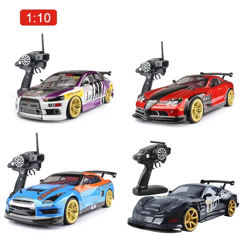 

1:10 Rc Car Four-wheel Drive High-speed Remote Control Car Racing Car with Light Drift Sports Car Boy Remote Control Car Toy