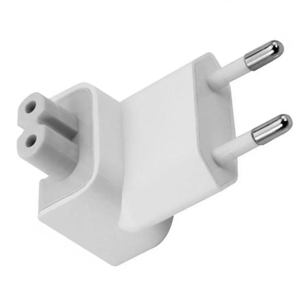 

Wall AC European Plug Duck Head for Apple Ipad IPhone USB Charger Adapter MacBook Charging Power Laptop Adapter Conversion
