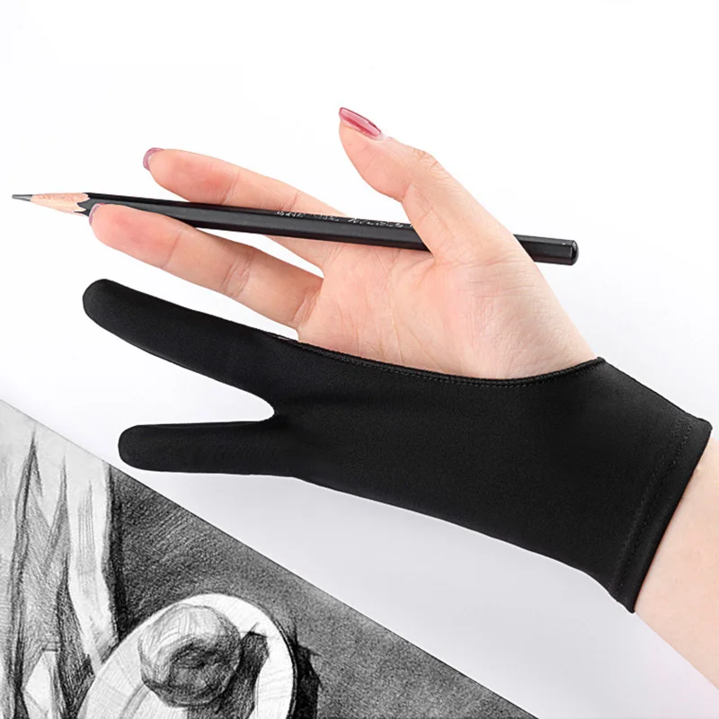 

Art Gloves Hand-painted gloves Painting Drawing Anti-fouling Anti-Wear Anti-sweat Anti-dirty Sketch Oil Painting Two-Finger