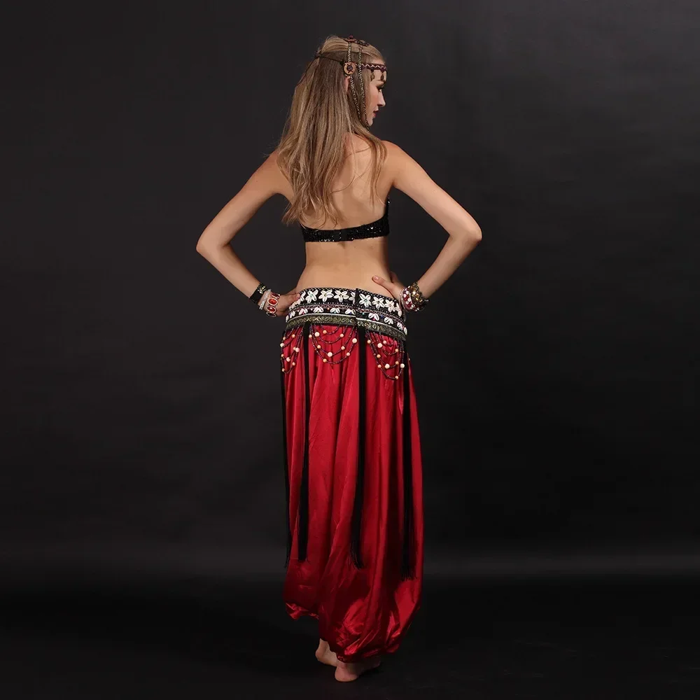 Женский винтажный костюм для танца живота