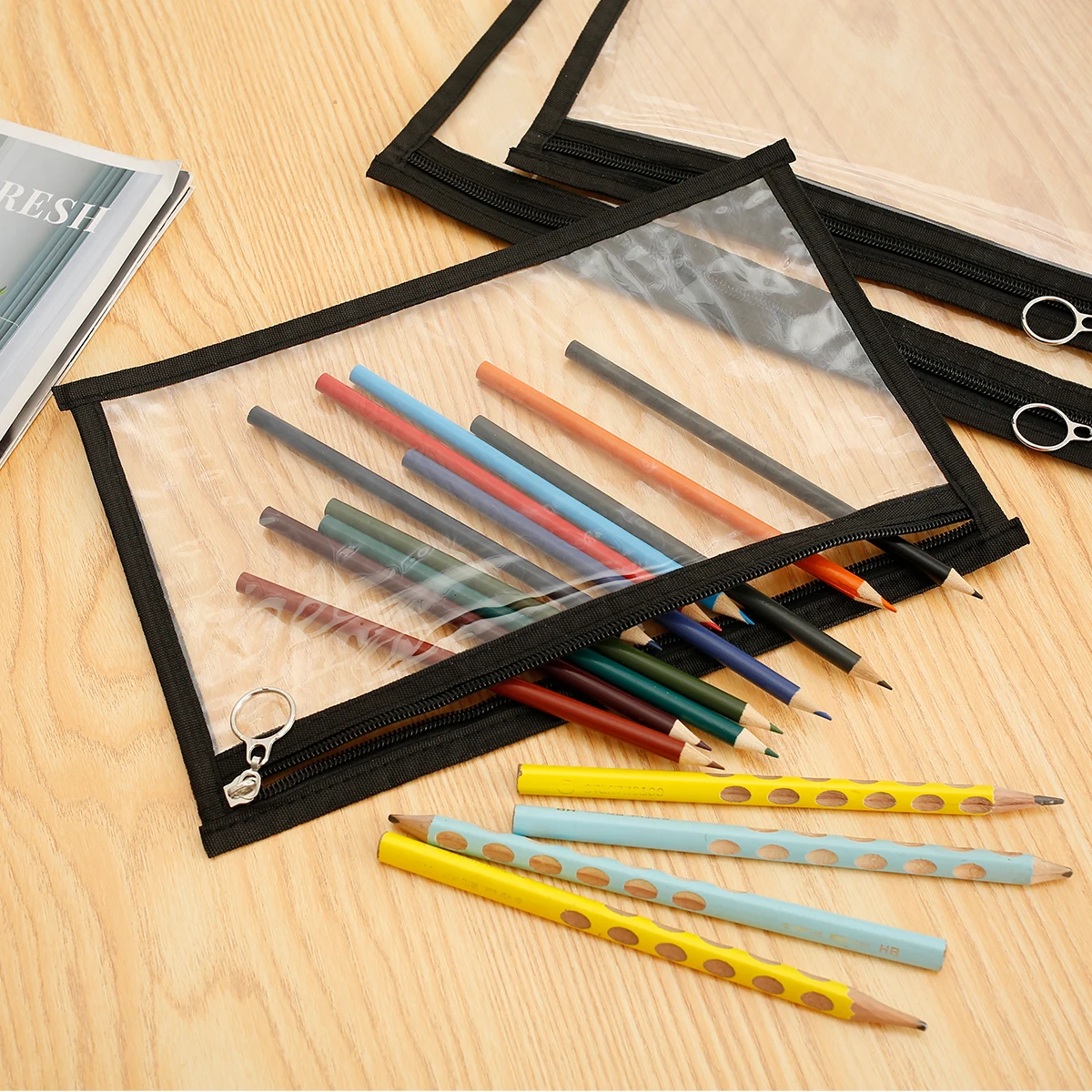 

9 шт., водонепроницаемые сумки-органайзеры на молнии, 3 размера