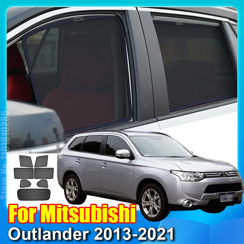

For Mitsubishi Outlander GF/GG/ZJ/ZK/ZL 2013-2021 Car Window SunShade Shield Front Windshield Rear Side Curtain Sun Shade Visor