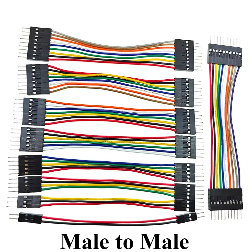 

Dupont перемычки 2.54мм 10 шт.