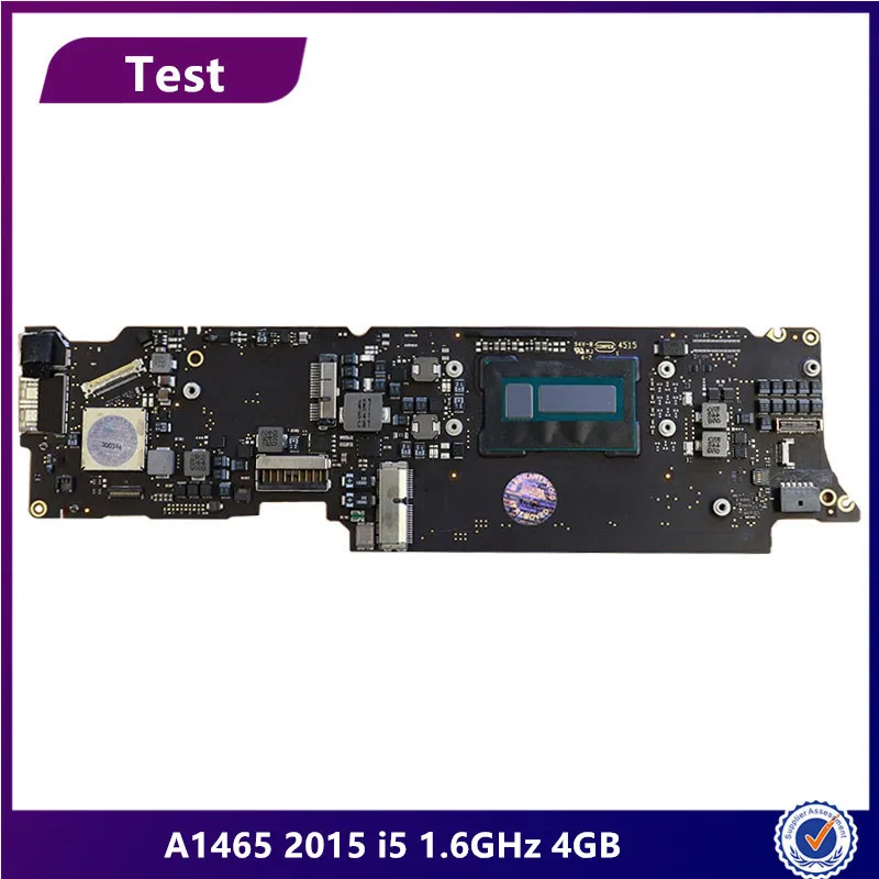 

A1465 notebook Motherboard 820-00164-A for MacBook Air 11" Logic Board 2015 Year i5 1.6GHz 4GB Replacement