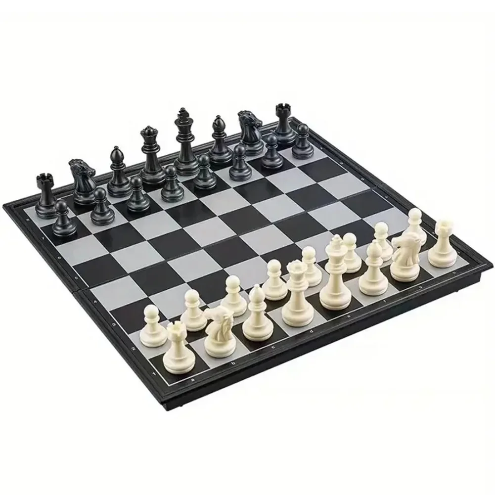 Складной магнитный международный шахматный набор настольная игра шахматная