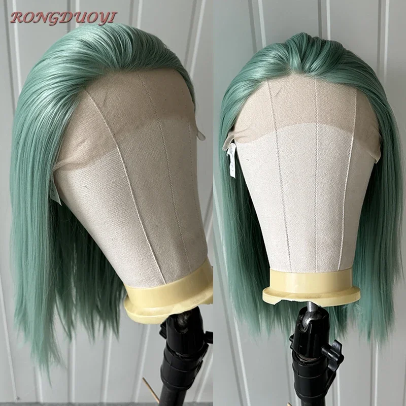 Светильник серый парик синтетический кружевной передний короткий кружевные