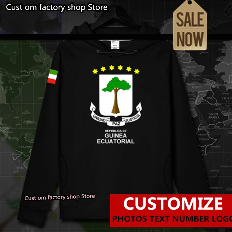 

Equatorial Guinea Ecuatorial GQ GNQ Guinean Equatoguinean men hoodie pullovers hoodies sweatshirt streetwear Autumn clothes