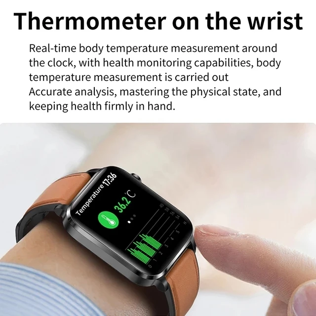 Smart Watch Men Laser Treatment Three High HeartRate Blood Pressure Healthy Monitor 6