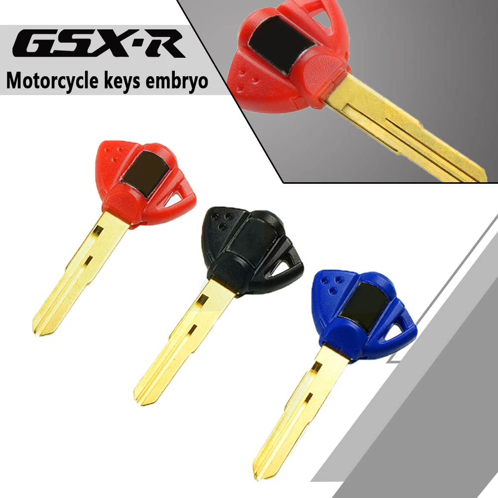 

Motorcycle parts uncut blade blank key embryo suitable for SUZUKI BANDIT 650 1200 KATANA GSX 600F 650F GSR 400 750 600 SFV 650