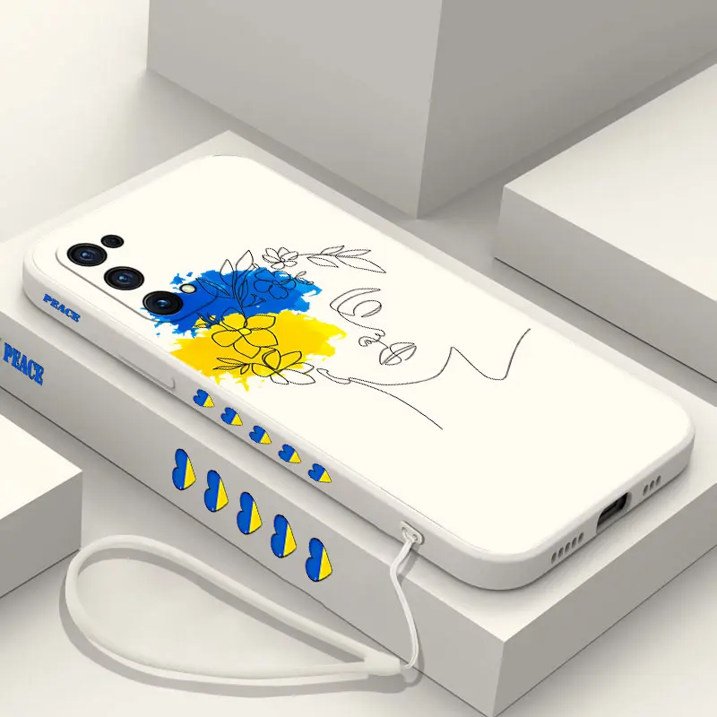 

Ukraine Flag Art Phone Case For OPPO Realme 9 9i 8 8i 7 7i 6 X7 Pro Plus C30 C31 C35 C1 C11 C12 C15 C20 C21Y C25 C25S Cover