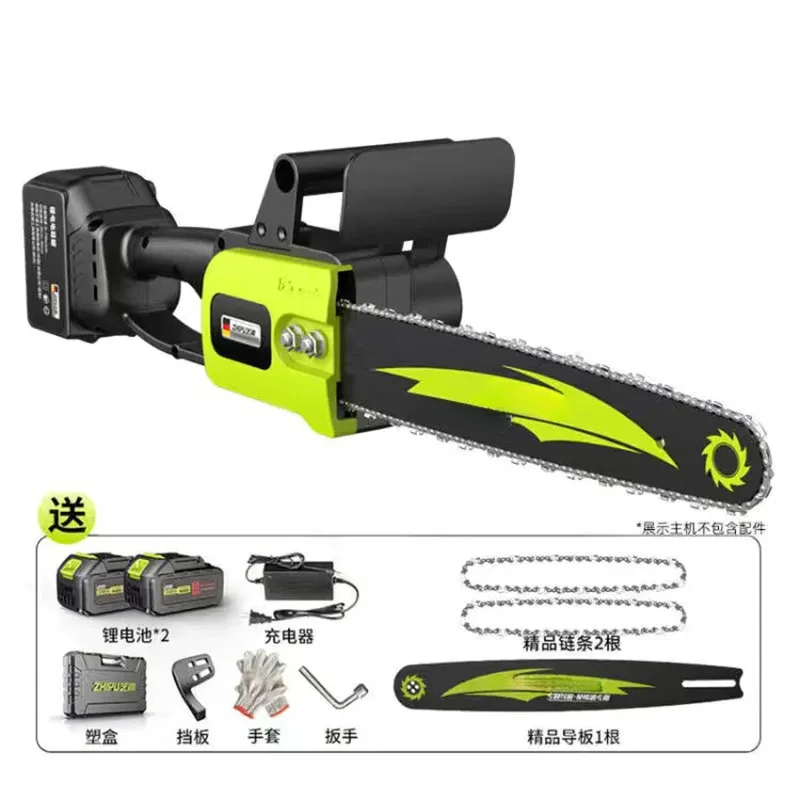 12 дюймов 3000 Вт бесщеточная цепная пила лента 2 шт. батарея деревообрабатывающая