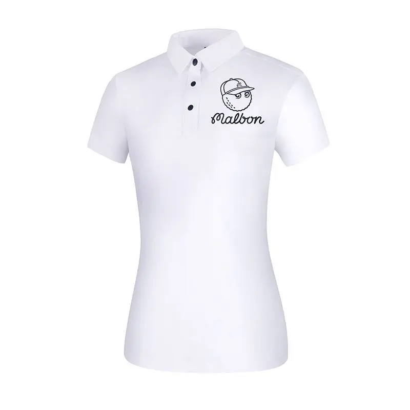 Golf Clothing Women's Short-sleeved Jersey Outdoor Sports Slim-fit Breathable Quick-drying Short-sleeved T-shirt Golf Polo Shirt