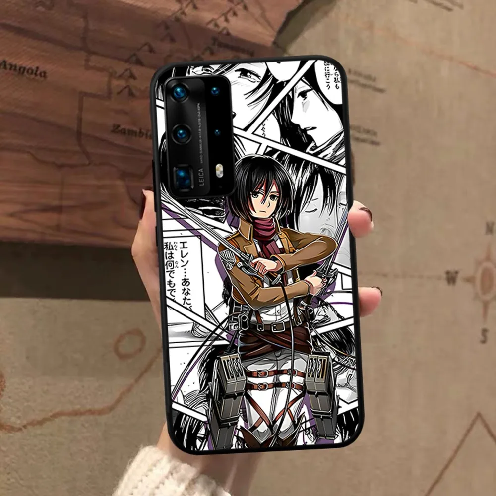 Чехол для телефона Аниме A-Attack ON T-TitanS Huawei P 8 9 10 20 30 40 50 Pro Lite Psmart Honor 70 Mate 20lite