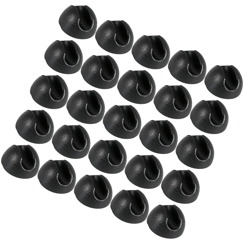 

25 pcs Plastic Furniture Leg Pads Non-slip Chair Leg Tip Protectors Hairpin Table Leg Pads