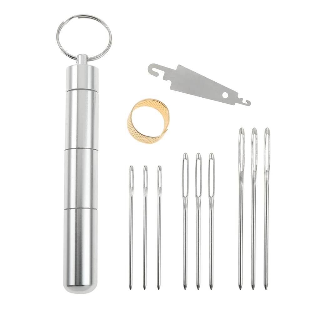 

Large Eye Needles Kits Suitable for Leather Denim Silk Canvas Cotton Embroidery Darming Quilting Crafting Works