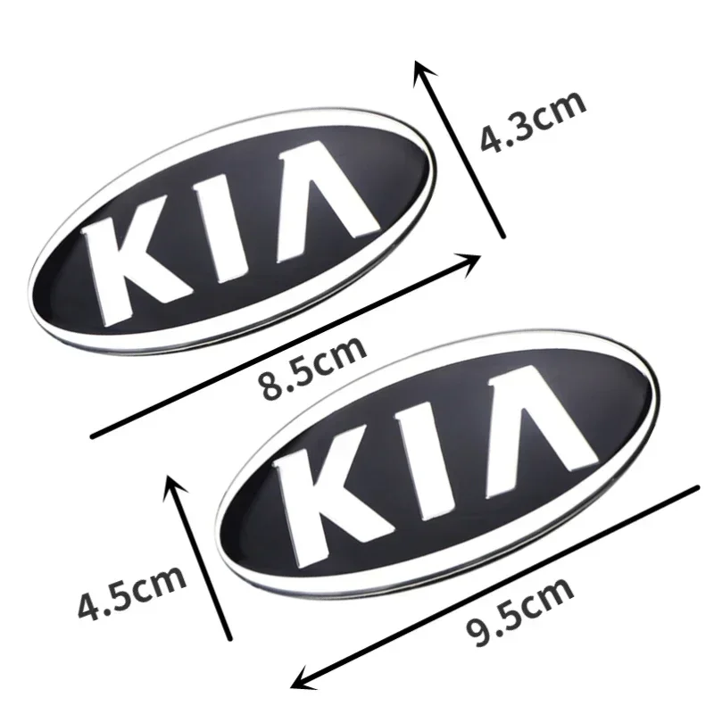 Фото Значок с эмблемой центра рулевого колеса из сплава для KIA K2 K3 K5 K7 K9 KX3 Sorento Sportage R Rio Soul Ceed, автоаксессуары №3