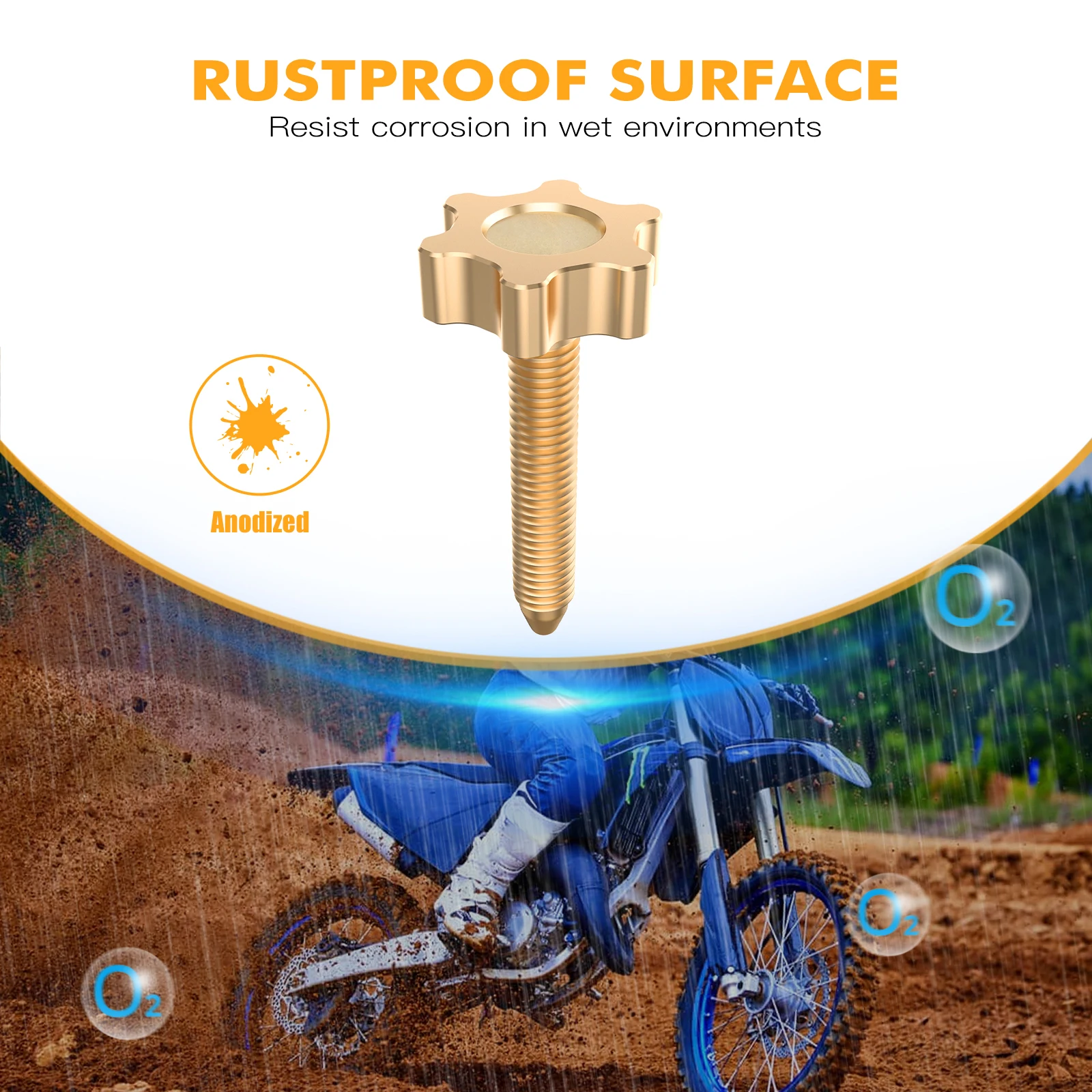NiceCNC для Yamaha YZ85 2002-2023 YZ250 2000-2024 YZ 65 85 125 250 250X YZ65 YZ125 YZ250X латунный Регулятор Холостого
