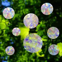 Sun Catcher naklejki ścienne Rainbow lusterko okienne naklejki okno dekoracyjne do sypialni naklejka na wystrój domu twórca tęczy 1