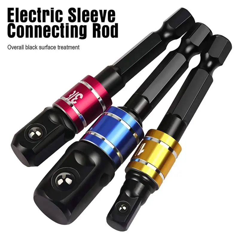 

Шестигранная на квадратную розетку для электродрели, рабочий драйвер, пневматический шуруповерт, ручной гаечный ключ, набор удлинителей, р...