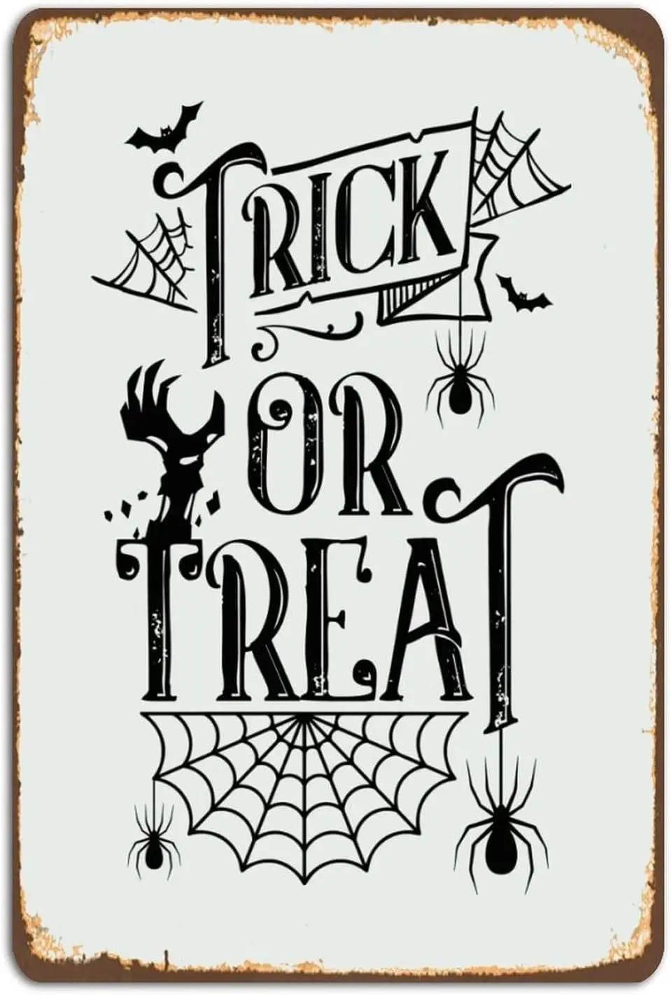 Nsprnl Цитаты Vntge Metl Sgn Ретро Trck или Tret Tn Rustc Wll Plque 8 12 nch