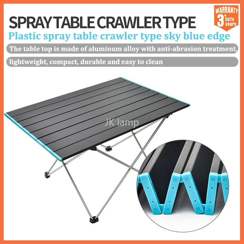

Foldable Dining Desk Ultralight Portable Camping Table High Strength Aluminum Alloy For Garden Party Picnic BBQ Folding Table