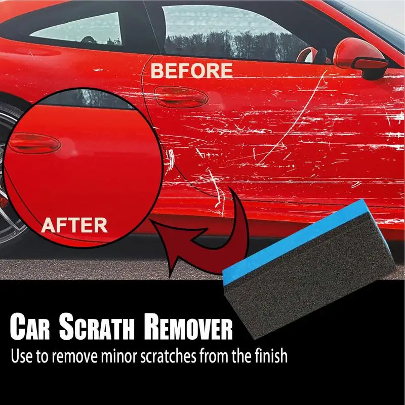 

Car Scratch Polisher With Sponge Durable 15g Car Scratch Remover For All Car Body Scratchless Auto Paint Restorer Tools