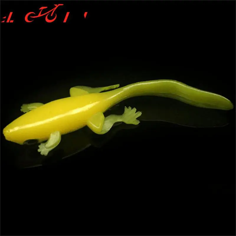 

Artificial Bait Luya Bait Black Point Green Back 3d Stereo Eye Fishing Lures 1pcs Bionic Bait Fishing Accessories Long Tail Frog