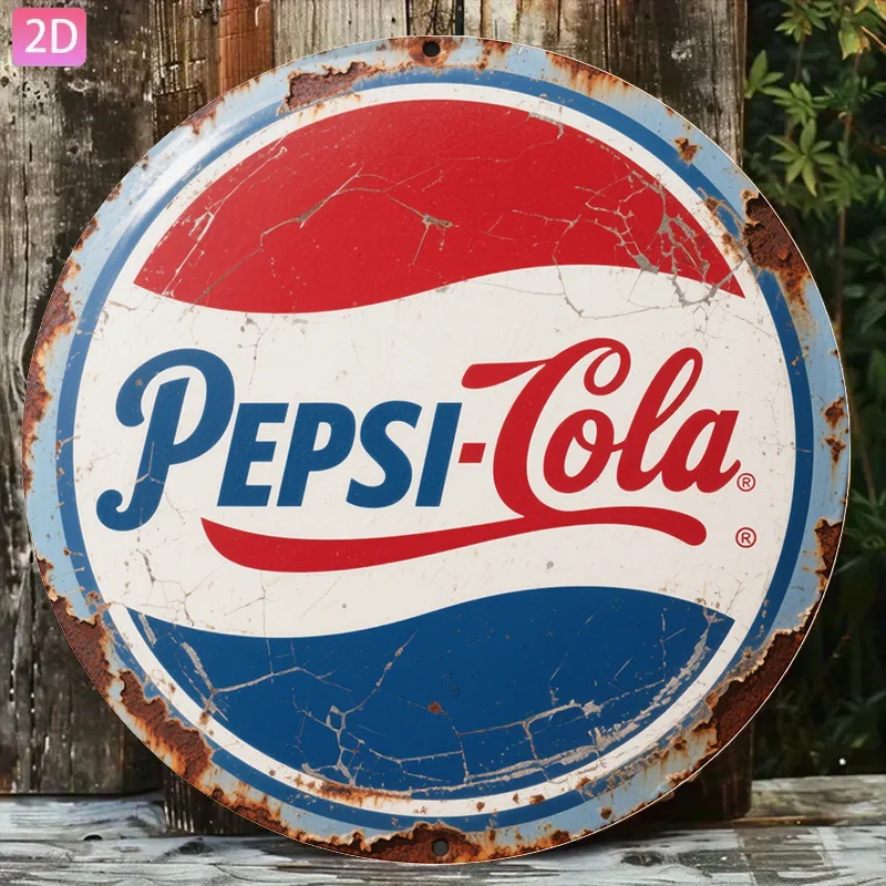 

Металлическая вывеска Pepsi винтажная