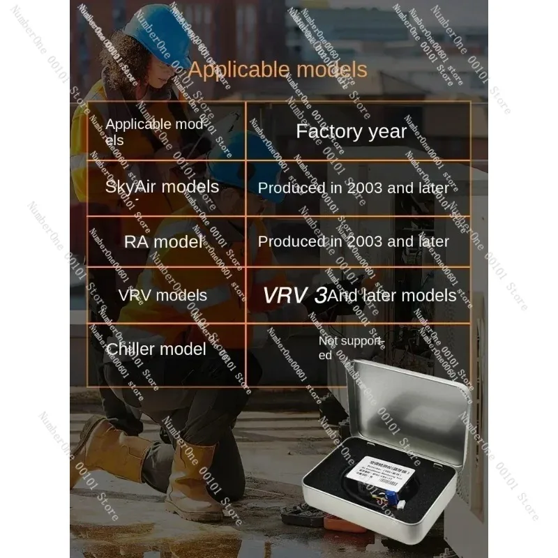 Фото Диагностический инструмент для кондиционеров Daikin VRV SkyAir, Bluetooth-тестер D-Checker 999172T 999187T, тестер для устранения неисправностей №2