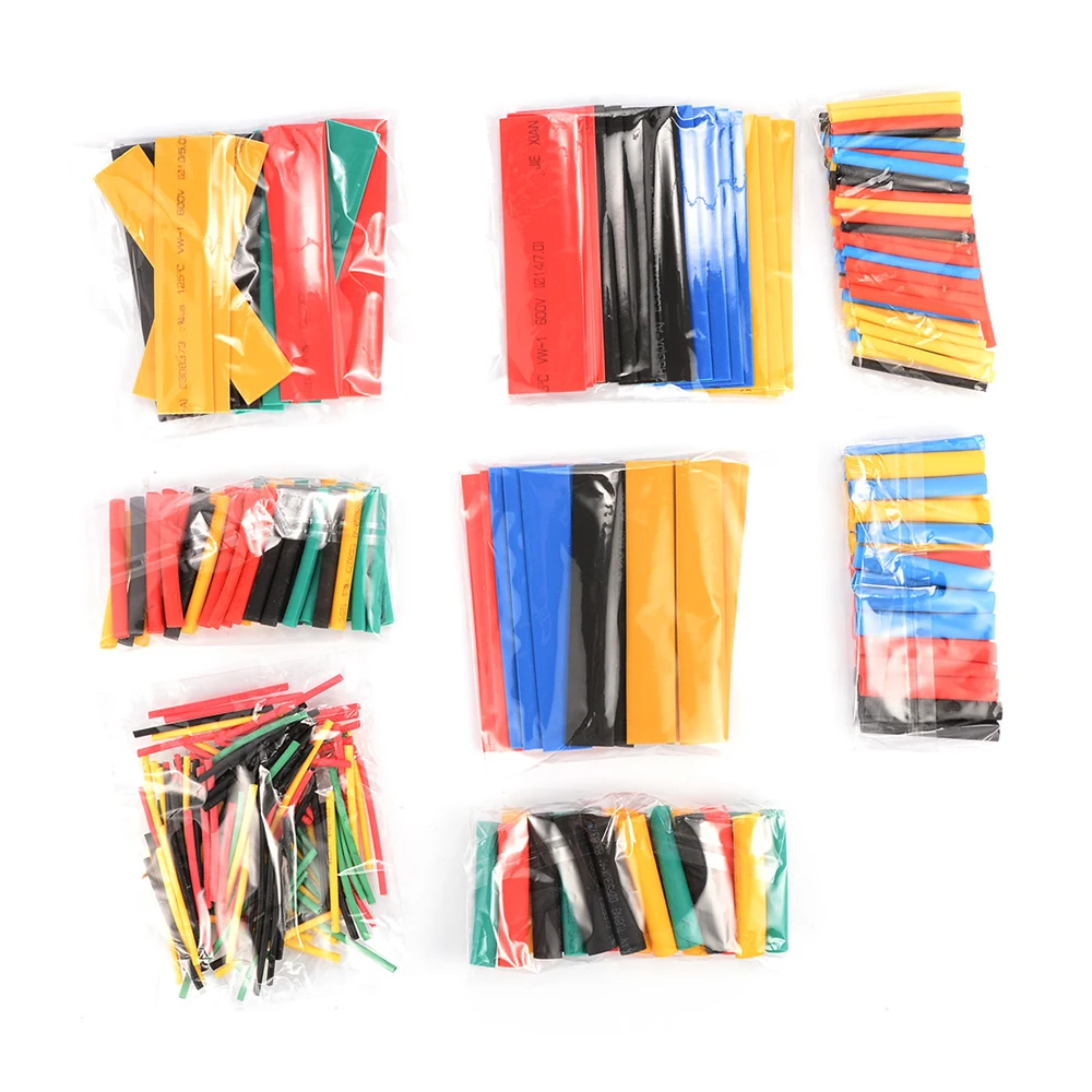 

Thermoresistant Tube Shrink Wrapping Cable Protector Organiser Cell Heat Sheath Sleeved Electrical Wire Kit Accessories Marker