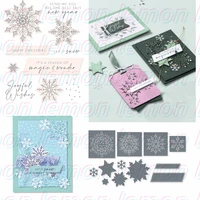 metal cutting dies clear stamps christmas snowflake for 2022 scrapbook diary decoration embossing template diy greeting card