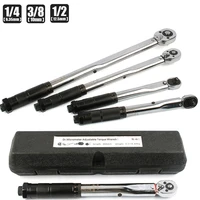 torque wrench 14 38 12 square drive spanner two way precise ratchet wrench repair spanner key hand tools 2 210n m