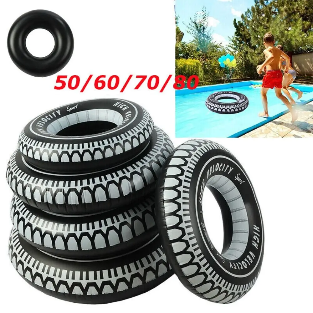 

Fashion Kids Swimming Ring Inflatable Donut Rubber Ring Float Lilo Toys Water Play Equipment Ring Swimming Pool Equipments