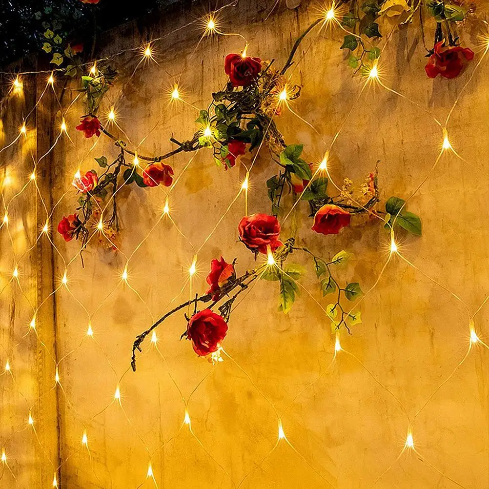 

Светодиодсветильник сетчатая Водонепроницаемая гирлянда 3x2 м, 8 режимов