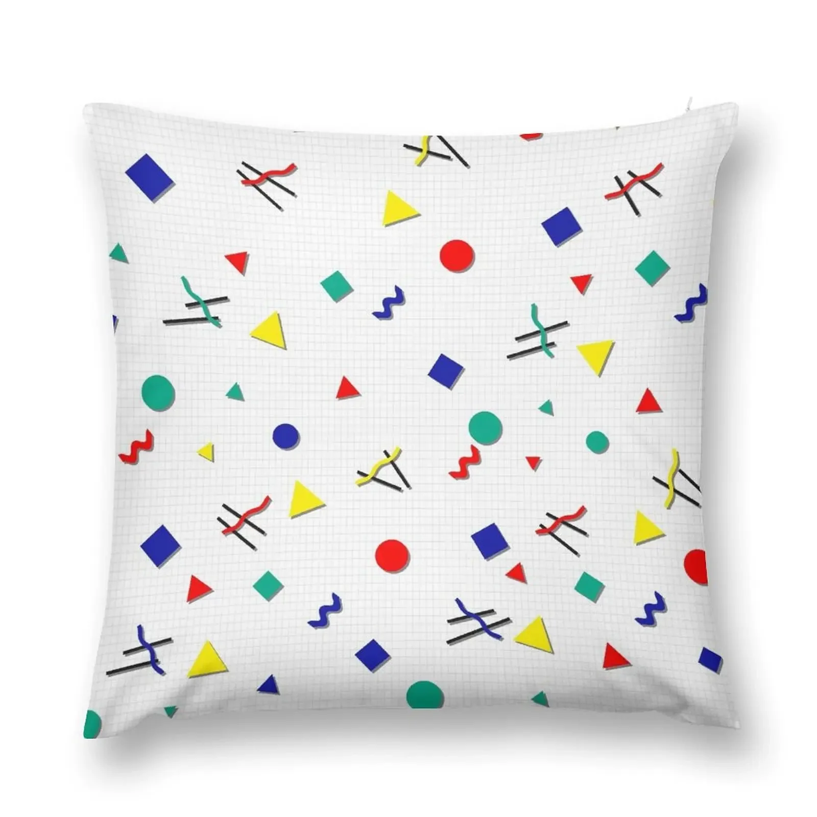 90s Squiggle Comforter Подушка Роскошные декоративные подушки для гостиной в стиле аниме