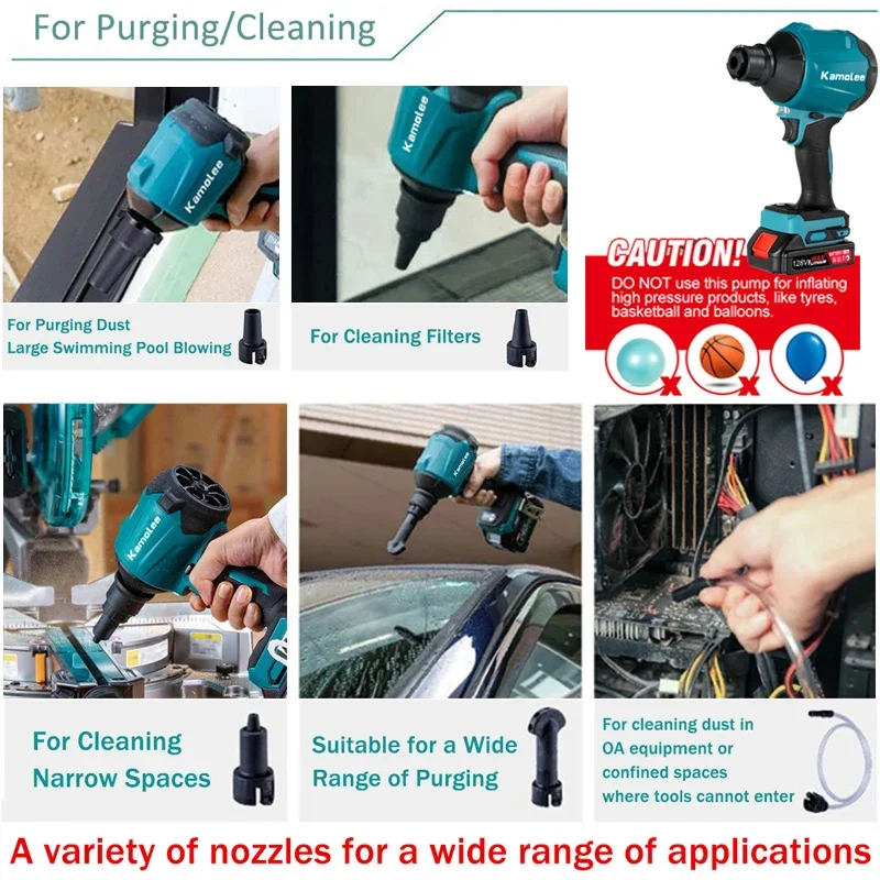 Бесщеточный аккумуляторный воздуходувка Kamolee