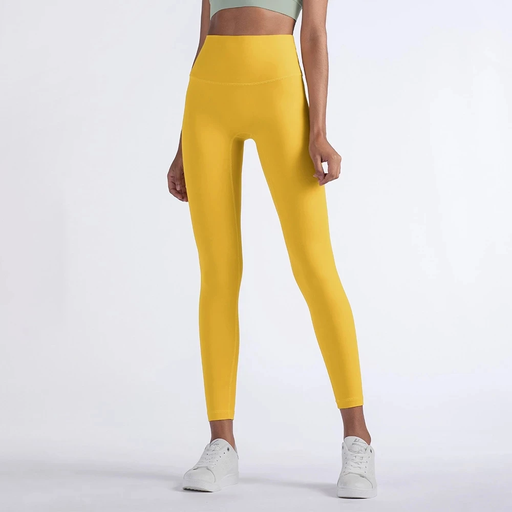 New Yoga Pants Gym Leggings For Women Sports training running high Waist Leggings Push Up Tights Elasticity Sports Pants Women