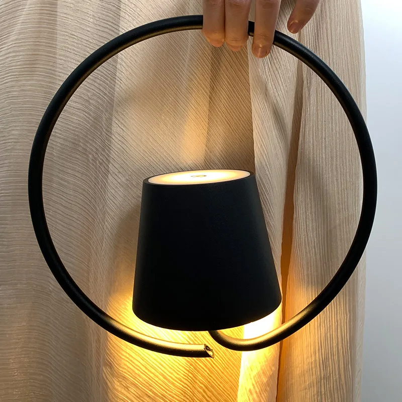 Купи Creative Wall Lamp Wireless Led Rechargeable Interior Wall Bracket Light Modern Portable Hanging Lamp Aluminum Living Room Sofas за 2,127 рублей в магазине AliExpress