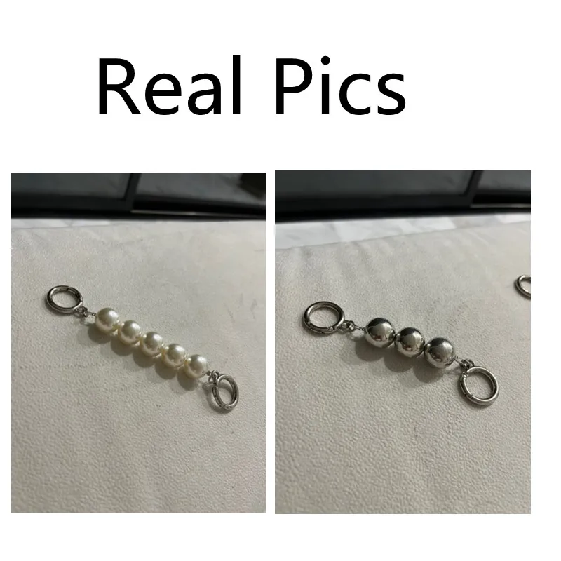 1PC Pearl Purse Chain Strap Extender for Cross-Body Shoulder Bag Handbag DIY Purse Replacement Charms Bag Accessories