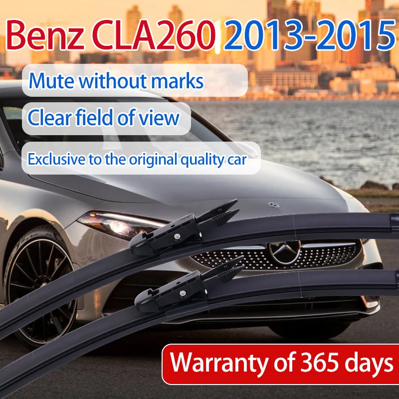 

Автомобильный Бескаркасный силиконовый стеклоочиститель ShangKeWen для Benz CLA260, Универсальный мягкий безрамный стеклоочиститель, аксессуары дл...