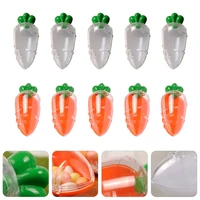 12pcs box carrot shaped box carrot shape candy case easter candy container cartoon candy box for package