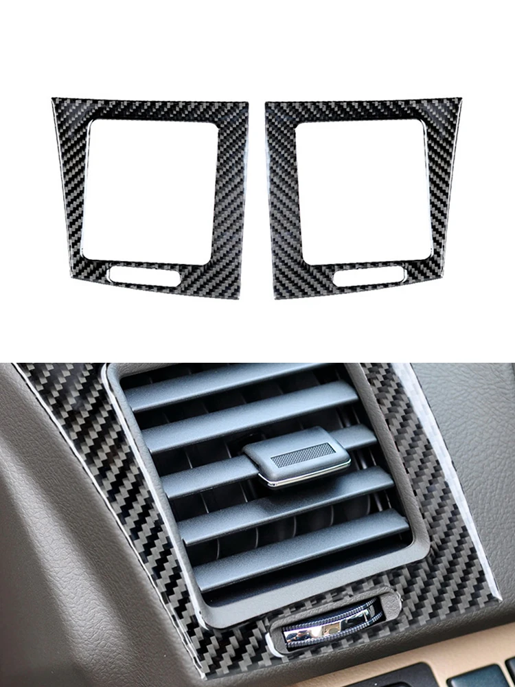 

Черные наклейки из углеродного волокна для Toyota Highlander 2008, 2009, 2010, 2011, 2012, 2013, декоративные аксессуары для салона автомобиля