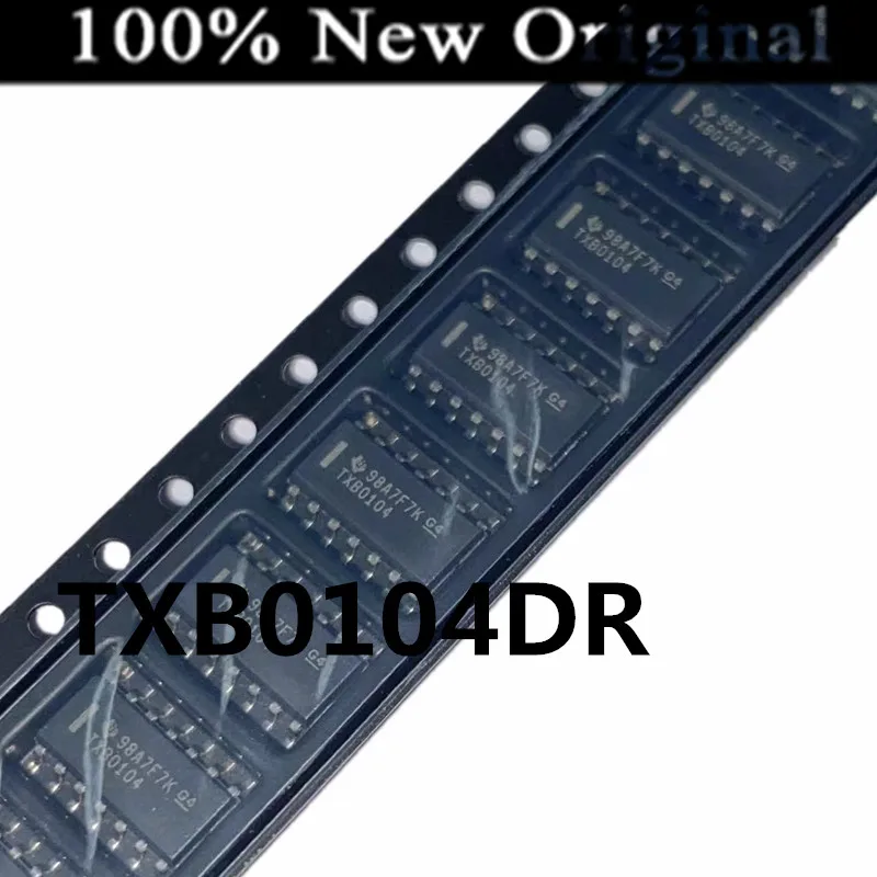 

10 шт./лот TXB0104DR TXB0104D TXB0104 SOP-14 100% Новый оригинальный чип преобразователя уровня напряжения
