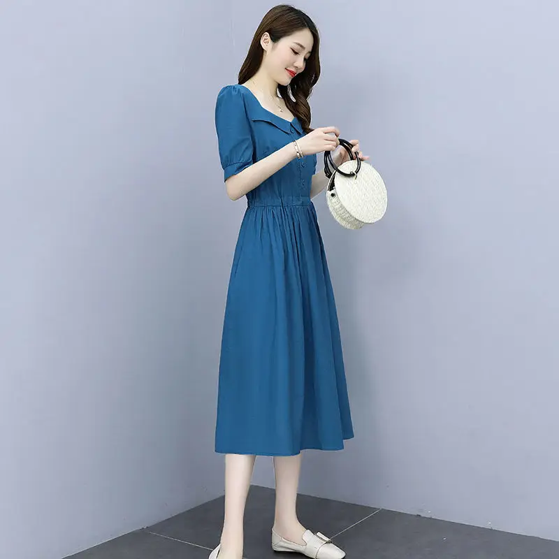 Свободная однотонная тонкая женская одежда большого размера Весенняя