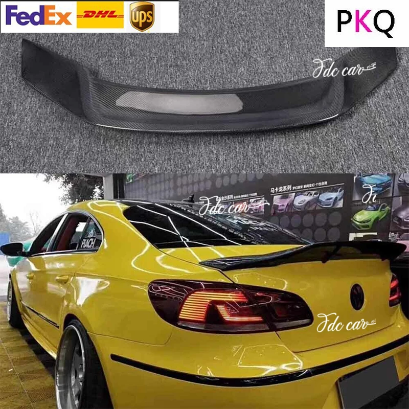 

Реальное углеродное волокно, Φ, подходит для Volkswagen VW Passat CC 2009-2018