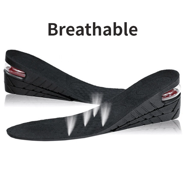 

Новые невидимые стельки с увеличением высоты, стельки для обуви с регулируемой высотой, вставки для обуви, поддержка роста, абсорбирующие в...