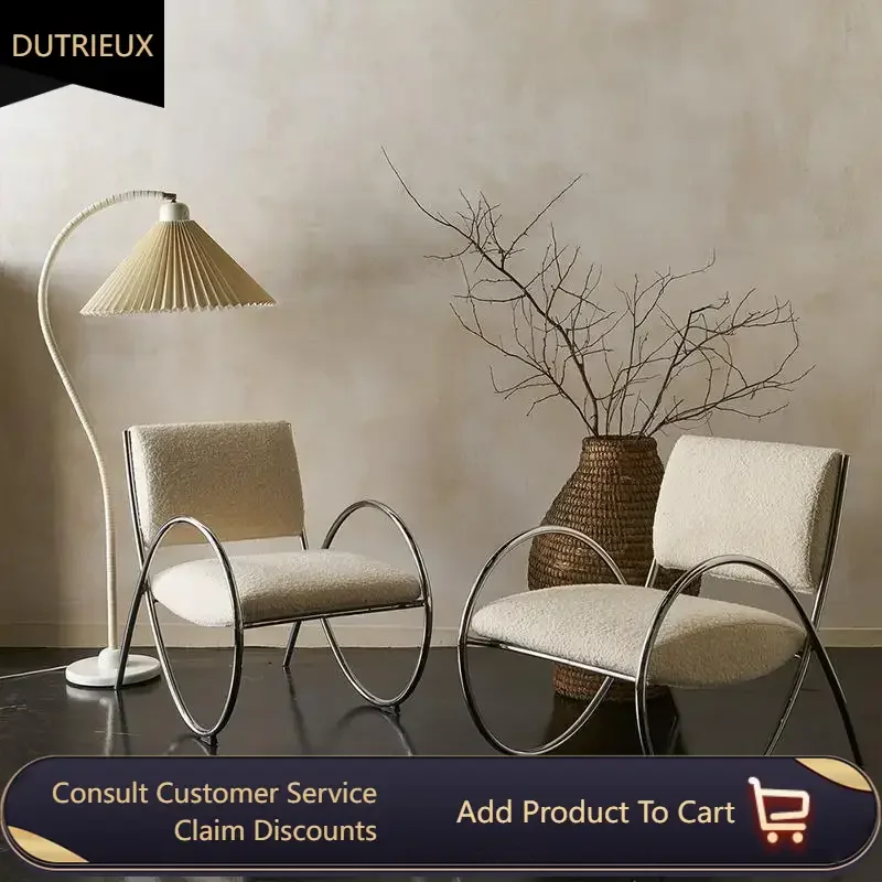 Симпатичные Бархатные простые стулья для гостиной недорогие эргономичные