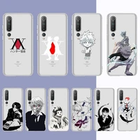 yinuoda anime hunter x hunter phone case for redmi note 5 7 8 9 10 a k20 pro max lite for xiaomi 10pro 10t